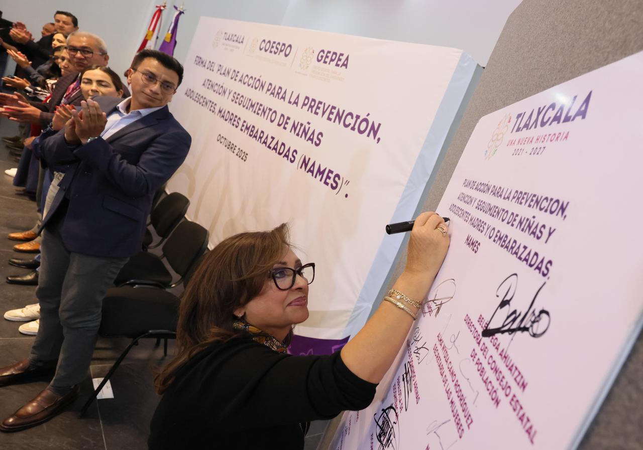 Autoridades estatales y municipales firman Plan de Acción para la Prevención, Atención y Seguimiento del Embarazo Infantil